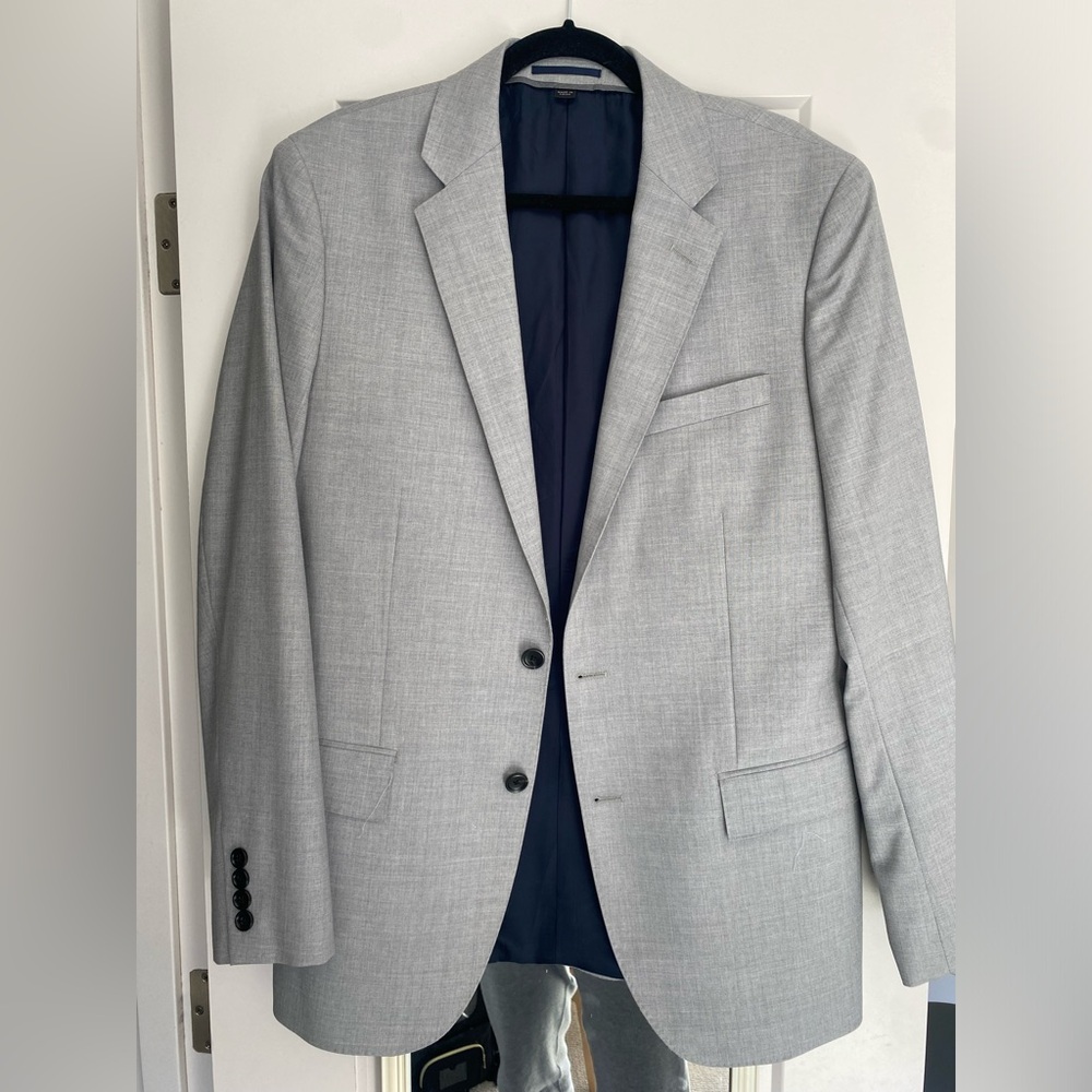 J CREW LUDLOW ITALIAN WOOL SUIT